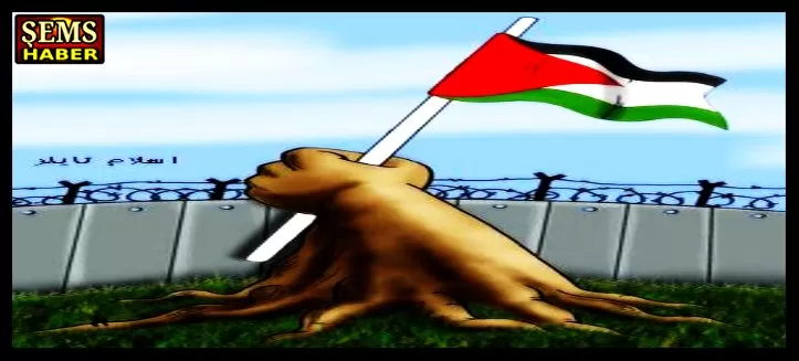 Karikatür: Filistin Direnişi ve İşgalci Abluka